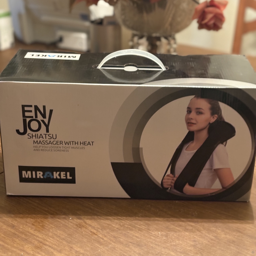 Shiatsu Massager with Heat - Black